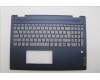 Lenovo 5CB1N95107 C-Cover with keyboard, German, Cosmic Blue, Fingerprint, UK