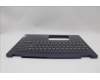 Lenovo 5CB1N95107 C-Cover with keyboard, German, Cosmic Blue, Fingerprint, UK