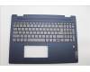 Lenovo 5CB1N95119 C-Cover with keyboard, US English Euro, Cosmic Blue, Fingerprint, US