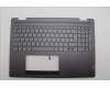 Lenovo 5CB1N95133 C-Cover with keyboard, Italian, Storm Grey, FingerPrint, UK