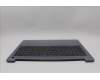Lenovo 5CB1N95282 C-Cover with keyboard, Spanish, Arctic Grey, Backlight, Fingerprint, UK