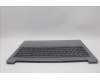Lenovo 5CB1N95318 C-Cover with keyboard, UK English, Arctic Grey, Backlight, UK