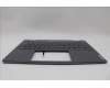 Lenovo 5CB1N95760 C-Cover with keyboard, Italian, Storm Grey, FingerPrint, UK