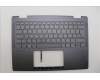 Lenovo 5CB1N95767 C-Cover with keyboard, Nordic, Storm Grey, FingerPrint, UK