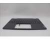 Lenovo 5CB1N95768 C-Cover with keyboard, Portuguese, Storm Grey, FingerPrint, UK