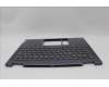 Lenovo 5CB1N95784 C-Cover with keyboard, French, Storm Grey, FingerPrint, US