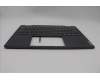 Lenovo 5CB1N95794 C-Cover with keyboard, Hebrew, Storm Grey, Non-FingerPrint, US