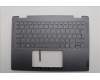 Lenovo 5CB1N95803 C-Cover with keyboard, Switzerland, Storm Grey, Non-FingerPrint, UK
