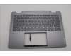 Lenovo 5CB1N96886 C-Cover with keyboard, Hebrew, Arctic Grey, Non-FingerPrint, US