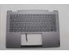 Lenovo 5CB1N96951 C-Cover with keyboard, Belgian, Arctic Grey, Non-FingerPrint, UK