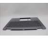 Lenovo 5CB1N96955 C-Cover with keyboard, Ukraine, Arctic Grey, Non-Fingerprint, US