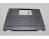 Lenovo 5CB1N97613 C-Cover with keyboard, Hungarian, Storm Grey, Fingerprint, UK