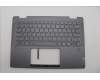 Lenovo 5CB1N97629 C-Cover with keyboard, English, Storm Grey, Fingerprint, US