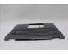 Lenovo 5CB1N97654 C-Cover with keyboard, Switzerland, Storm Grey, Non-FingerPrint, UK