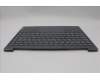 Lenovo 5CB1P00314 C-Cover with keyboard, Czech Slovakian, Luna Grey, UK