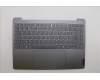 Lenovo 5CB1P00317 C-Cover with keyboard, French, Luna Grey, US