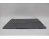 Lenovo 5CB1P00325 C-Cover with keyboard, Italian, Luna Grey, UK