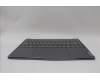 Lenovo 5CB1P00332 C-Cover with keyboard, Slovenian, Luna Grey, UK
