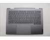 Lenovo 5CB1P00569 C-Cover with keyboard,Russian,Luna Grey,Backlight