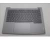 Lenovo 5CB1P00818 C-Cover with keyboard,US English Euro,Arctic Grey,Backlight