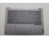 Lenovo 5CB1P00841 C-Cover with keyboard, Ukraine, Arctic Grey, Backlight, US