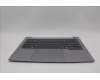 Lenovo 5CB1P00874 C-Cover with keyboard, Belgian, Arctic Grey, Backlight, UK
