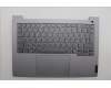 Lenovo 5CB1P00877 C-Cover with keyboard, Czech Slovakian, Arctic Grey, Backlight, UK