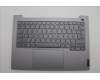Lenovo 5CB1P00880 C-Cover with keyboard, French, Arctic Grey, Backlight, US