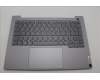 Lenovo 5CB1P00892 C-Cover with keyboard, Nordic, Arctic Grey, Backlight, UK
