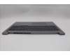 Lenovo 5CB1P00942 C-Cover with keyboard, French Arabic, Arctic Grey, Backlight, UK