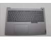 Lenovo 5CB1P01000 C-Cover with keyboard, English, Arctic Grey, Backlight, US