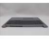 Lenovo 5CB1P01001 C-Cover with keyboard, US English Euro, Arctic Grey, Backlight, US