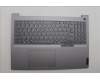 Lenovo 5CB1P01006 C-Cover with keyboard, Greek, Arctic Grey, Backlight, US