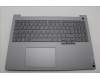 Lenovo 5CB1P01062 C-Cover with keyboard, UK English, Arctic Grey, Backlight, UK