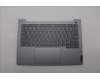 Lenovo 5CB1P01129 C-Cover with keyboard,Greek,Arctic Grey,Backlight