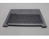 Lenovo 5CB1P01133 C-Cover with keyboard, Italian, Arctic Grey, Backlight, UK