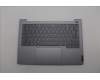 Lenovo 5CB1P01141 C-Cover with keyboard,Spanish,Arctic Grey,Backlight