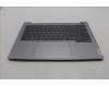 Lenovo 5CB1P01154 C-Cover with keyboard, English, Arctic Grey, Non-Backlight, US