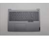 Lenovo 5CB1P01362 C-Cover with keyboard, Bulgarian, Arctic Grey, Backlight, UK