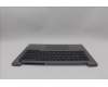 Lenovo 5CB1P31083 C-Cover with keyboard, German, Arctic Grey, UK