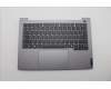 Lenovo 5CB1P31095 C-Cover with keyboard,Spanish,Arctic Grey