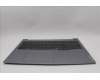 Lenovo 5CB1P31113 C-Cover with keyboard, Greek, Arctic Grey, Backlight
