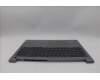 Lenovo 5CB1P31162 C-Cover with keyboard, UK English, Arctic Grey