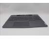 Lenovo 5CB1P31182 C-Cover with keyboard, English, Storm Grey, w/Screw, US