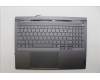Lenovo 5CB1P31189 C-Cover with keyboard, Greek, Storm Grey, w/Screw, US
