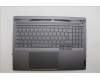 Lenovo 5CB1P31483 C-Cover with keyboard, Switzerland, Storm Grey, w/Screw, UK