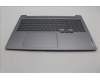 Lenovo 5CB1P31491 C-Cover with keyboard, Belgian, Arctic Grey, UK