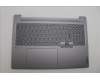 Lenovo 5CB1P31503 C-Cover with keyboard, Hungarian, Arctic Grey, UK