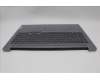 Lenovo 5CB1P31531 C-Cover with keyboard, German, Arctic Grey, UK