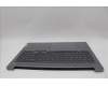 Lenovo 5CB1P31532 C-Cover with keyboard, Greek, Arctic Grey, US